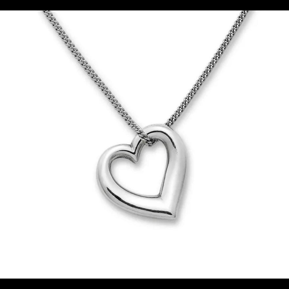 Retired- James Avery Open Heart Necklace